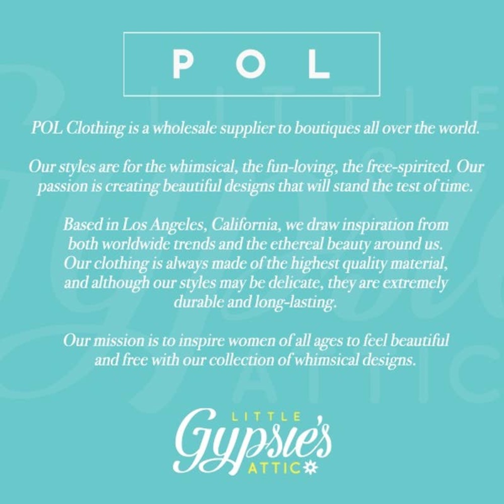 POL Babydoll Embroidery Peplum Top - Picture 12 of 12